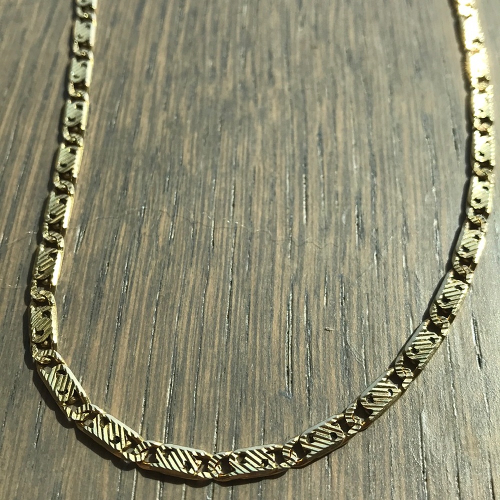 18k gold chain necklace